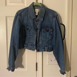 Denim Crop Jacket